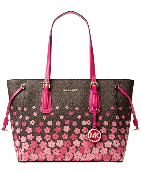 michael kors tasche floral weiss silber|Michael Kors online store.